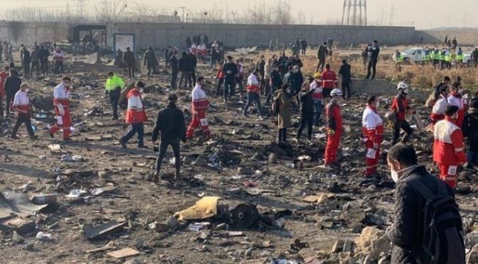 Ukrainian Jetliner Crashes Near Tehran Airport, Killing All 176 Aboard